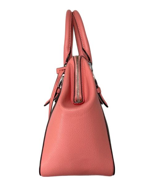 MICHAEL KORS（マイケル・コース）MICHAEL KORS (マイケル・コース) 2WAYバッグ ブラウン×ピンクの古着・服飾アイテム