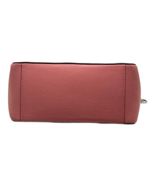 MICHAEL KORS（マイケル・コース）MICHAEL KORS (マイケル・コース) 2WAYバッグ ブラウン×ピンクの古着・服飾アイテム