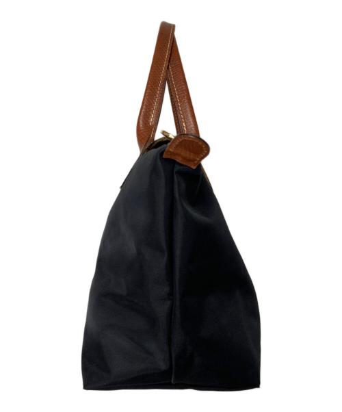 LONGCHAMP（ロンシャン）LONGCHAMP (ロンシャン) プリアージュ  オリジナル S トップハンドルバッグ ブラックの古着・服飾アイテム