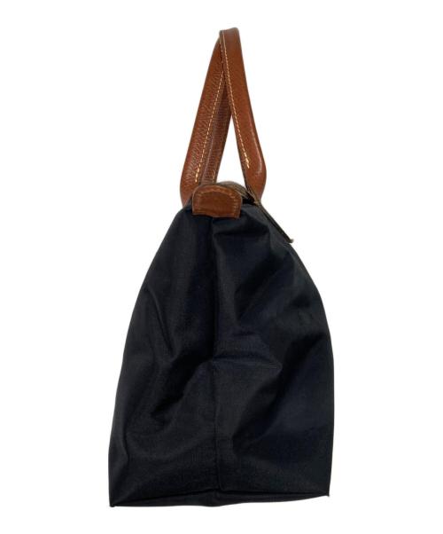 LONGCHAMP（ロンシャン）LONGCHAMP (ロンシャン) プリアージュ  オリジナル S トップハンドルバッグ ブラックの古着・服飾アイテム