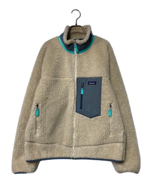 Patagonia（パタゴニア）Patagonia (パタゴニア) クラシックレトロXジャケット アイボリー サイズ:Lの古着・服飾アイテム