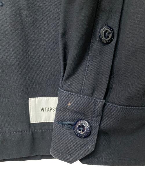 WTAPS（ダブルタップス）WTAPS (ダブルタップス) BUDS LS SHIRT ネイビー サイズ:2の古着・服飾アイテム