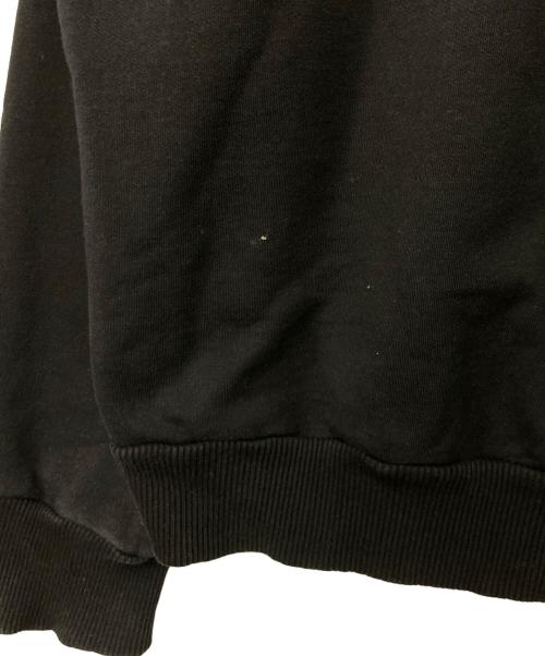 DIESEL（ディーゼル）DIESEL (ディーゼル) ロゴプルオーバーパーカー ブラック サイズ:Lの古着・服飾アイテム