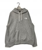 THE NORTH FACEザ ノース フェイス）の古着「バックスクエアロゴフーディ」｜グレー