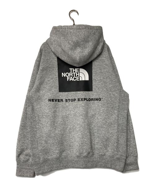 THE NORTH FACE（ザ ノース フェイス）THE NORTH FACE (ザ ノース フェイス) バックスクエアロゴフーディ グレー サイズ:Lの古着・服飾アイテム
