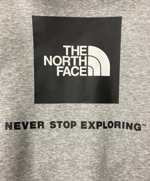 THE NORTH FACE（ザ ノース フェイス）THE NORTH FACE (ザ ノース フェイス) バックスクエアロゴフーディ グレー サイズ:Lの古着・服飾アイテム