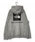 THE NORTH FACE (ザ ノース フェイス) バックスクエアロゴフーディ グレー サイズ:L：6000円