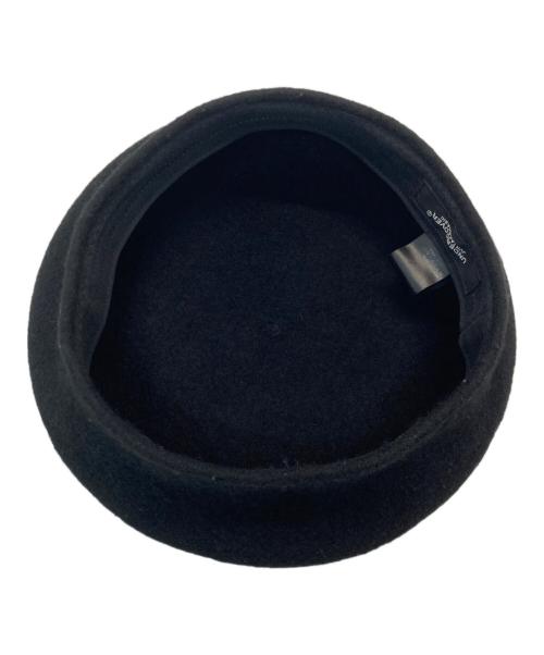 UNDERCOVER（アンダーカバー）UNDERCOVER (アンダーカバー) ベレー帽 ブラックの古着・服飾アイテム