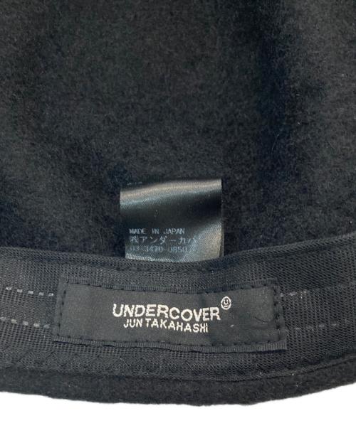 UNDERCOVER（アンダーカバー）UNDERCOVER (アンダーカバー) ベレー帽 ブラックの古着・服飾アイテム