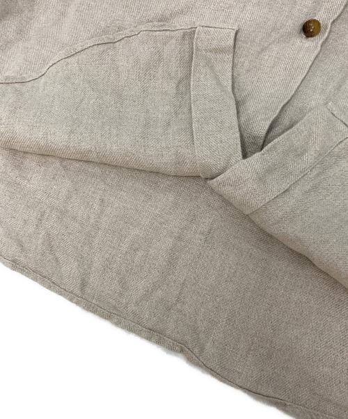 MUSE de Deuxieme Classe（ミューズ ドゥーズィエム クラス）MUSE de Deuxieme Classe (ミューズ ドゥーズィエム クラス) OGLINEN シャツ ベージュ サイズ:Freeの古着・服飾アイテム