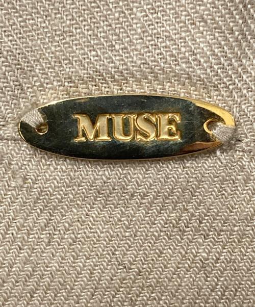 MUSE de Deuxieme Classe（ミューズ ドゥーズィエム クラス）MUSE de Deuxieme Classe (ミューズ ドゥーズィエム クラス) OGLINEN シャツ ベージュ サイズ:Freeの古着・服飾アイテム