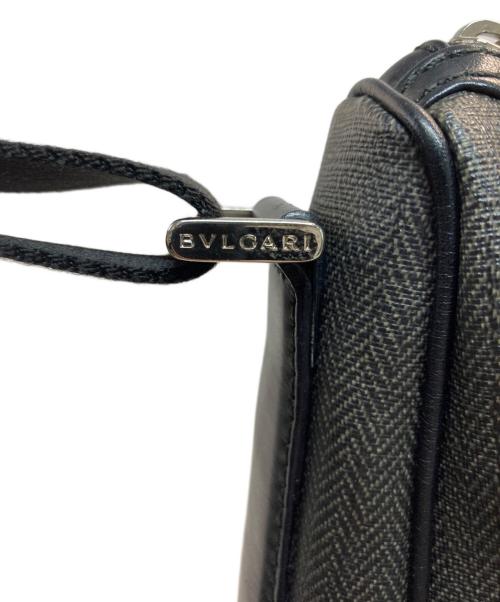 BVLGARI（ブルガリ）BVLGARI (ブルガリ) ウィークエンド ショルダーバッグ グレーの古着・服飾アイテム