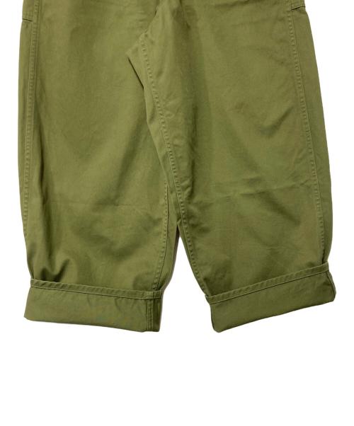 D.M.G（ディーエムジー）D.M.G (ディーエムジー) 12チノボリュームパンツ カーキ サイズ:Ｍの古着・服飾アイテム