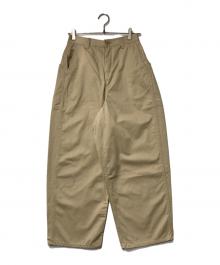 D.M.G（ディーエムジー）の古着「12チノボリュームパンツ」｜ベージュ