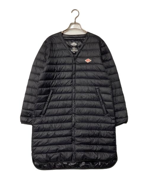 DANTON（ダントン）DANTON (ダントン) Vネックロングインナーダウンコート ブラック サイズ:38の古着・服飾アイテム