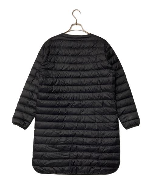 DANTON（ダントン）DANTON (ダントン) Vネックロングインナーダウンコート ブラック サイズ:38の古着・服飾アイテム