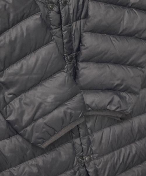 DANTON（ダントン）DANTON (ダントン) Vネックロングインナーダウンコート ブラック サイズ:38の古着・服飾アイテム