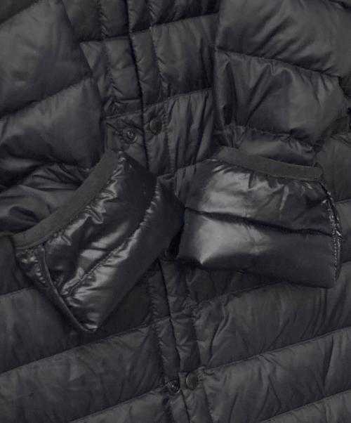 DANTON（ダントン）DANTON (ダントン) Vネックロングインナーダウンコート ブラック サイズ:38の古着・服飾アイテム