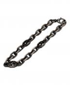 GUCCIグッチ）の古着「インターロッキングGブレスレット」｜シルバー