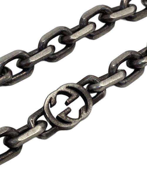 GUCCI（グッチ）GUCCI (グッチ) インターロッキングGブレスレット シルバーの古着・服飾アイテム