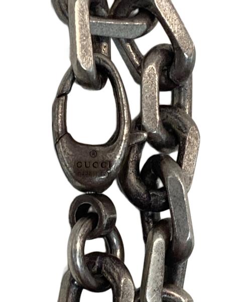 GUCCI（グッチ）GUCCI (グッチ) インターロッキングGブレスレット シルバーの古着・服飾アイテム