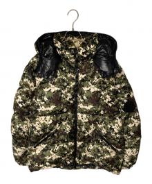 MONCLER（モンクレール）の古着「BADY MORE ダウンジャケット」｜グリーン×ブラック
