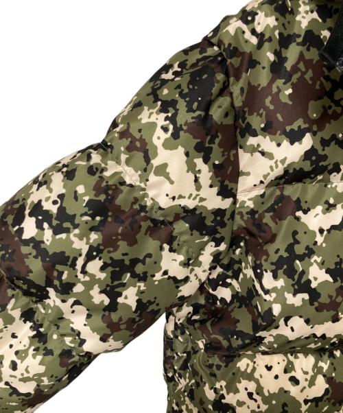 MONCLER（モンクレール）MONCLER (モンクレール) BADY MORE ダウンジャケット グリーン×ブラック サイズ:1の古着・服飾アイテム