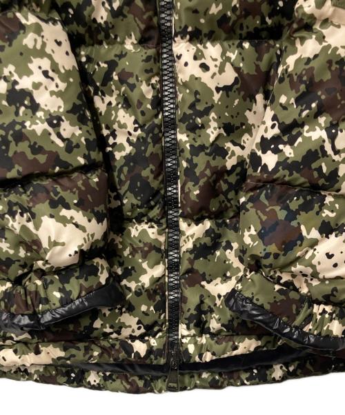 MONCLER（モンクレール）MONCLER (モンクレール) BADY MORE ダウンジャケット グリーン×ブラック サイズ:1の古着・服飾アイテム