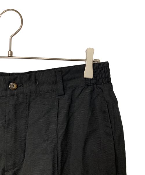 giab's（ジャヴス）giab's (ジャヴス) MASACCIO イージースラックス ブラック サイズ:48の古着・服飾アイテム