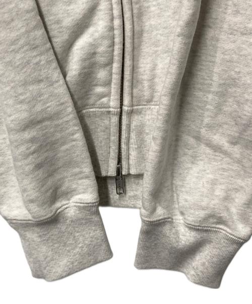 ATMOS（アトモス）atmos (アトモス) College Logo Zip-up Hooded Sweatshirt グレー×ブルー サイズ:XLの古着・服飾アイテム