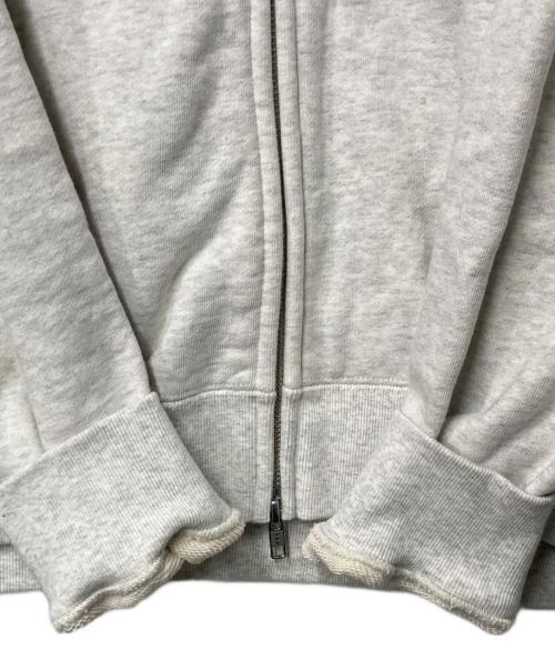 ATMOS（アトモス）atmos (アトモス) College Logo Zip-up Hooded Sweatshirt グレー×ブルー サイズ:XLの古着・服飾アイテム