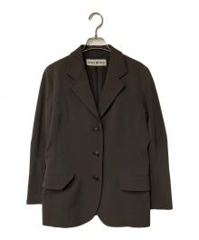 ISSEY MIYAKE（イッセイミヤケ）の古着「テーラードジャケット」｜ブラウン