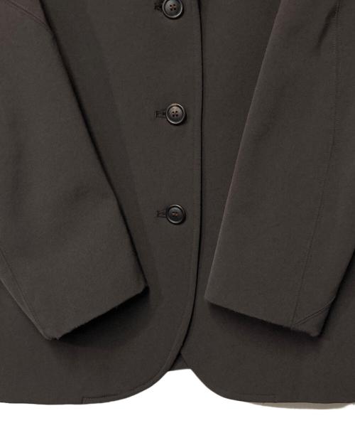 ISSEY MIYAKE（イッセイミヤケ）ISSEY MIYAKE (イッセイミヤケ) テーラードジャケット ブラウン サイズ:2の古着・服飾アイテム