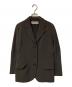 ISSEY MIYAKE（イッセイミヤケ）の古着「テーラードジャケット」｜ブラウン