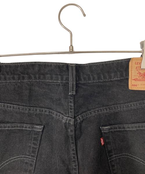 LEVI'S（リーバイス）LEVI'S (リーバイス) 550 デニムパンツ ブラック サイズ:W42(実寸参照)の古着・服飾アイテム