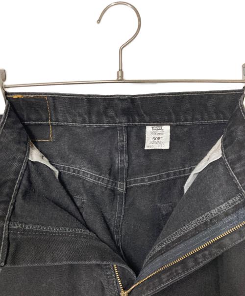 LEVI'S（リーバイス）LEVI'S (リーバイス) 505 デニムパンツ ブラック サイズ:W40(実寸参照)の古着・服飾アイテム