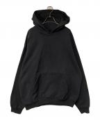 LOS ANGELES APPARELロサンゼルスアパレル）の古着「14oz プルオーバーパーカー」｜ブラック