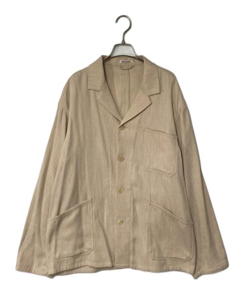 AURALEE（オーラリー）AURALEE (オーラリー) COTTON WOOL DOUBLE CLOTH BLOUZON ベージュ サイズ:5の古着・服飾アイテム