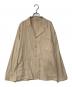 AURALEE（オーラリー）の古着「COTTON WOOL DOUBLE CLOTH BLOUZON」｜ベージュ