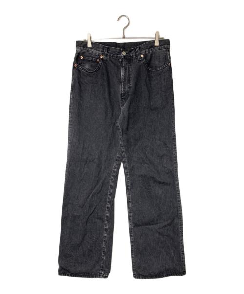 H BEAUTY&YOUTH（エイチ ビューティー&ユース）H BEAUTY&YOUTH (エイチ ビューティー&ユース) フレアデニムパンツ ブラック サイズ:Lの古着・服飾アイテム