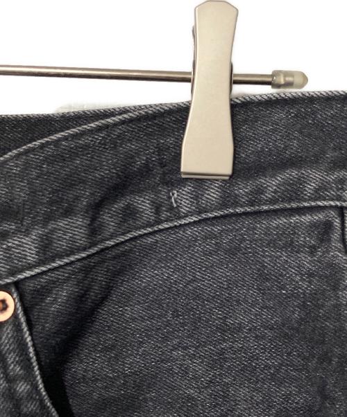 H BEAUTY&YOUTH（エイチ ビューティー&ユース）H BEAUTY&YOUTH (エイチ ビューティー&ユース) フレアデニムパンツ ブラック サイズ:Lの古着・服飾アイテム