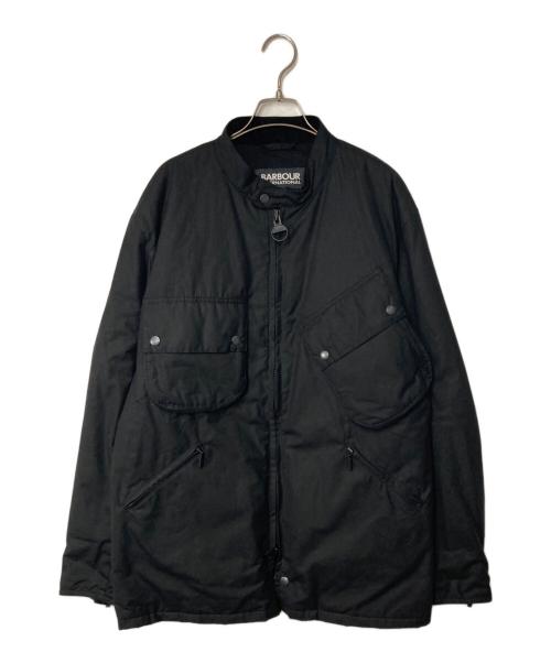 Barbour（バブアー）Barbour (バブアー) Engineered Garments (エンジニアド ガーメンツ) B.INTL HARLEM WAX ブラック サイズ:Lの古着・服飾アイテム