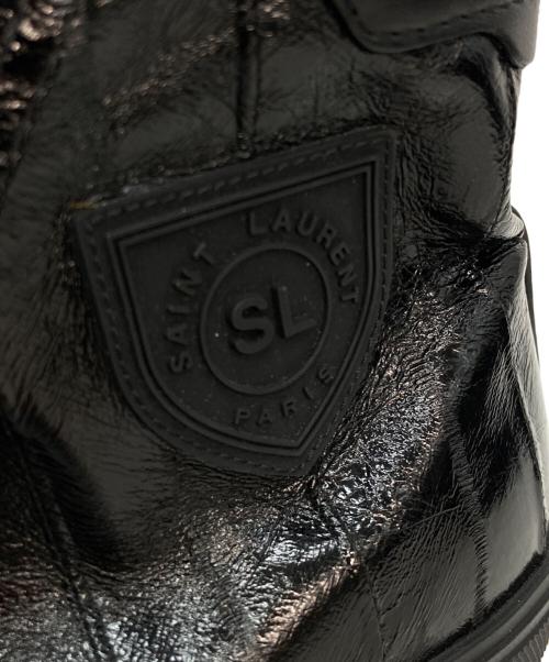 Saint Laurent Paris（サンローランパリ）Saint Laurent Paris (サンローランパリ) ハイカットスニーカー ブラック サイズ:43の古着・服飾アイテム