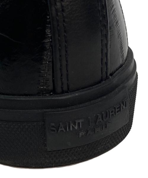 Saint Laurent Paris（サンローランパリ）Saint Laurent Paris (サンローランパリ) ハイカットスニーカー ブラック サイズ:43の古着・服飾アイテム