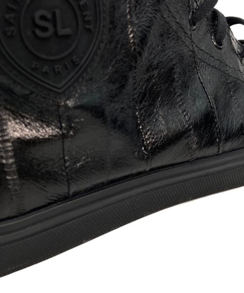 Saint Laurent Paris（サンローランパリ）Saint Laurent Paris (サンローランパリ) ハイカットスニーカー ブラック サイズ:43の古着・服飾アイテム