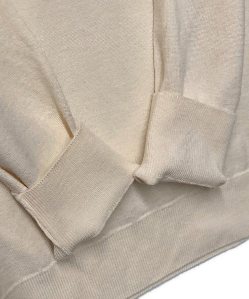 JOHN SMEDLEY（ジョンスメドレー）JOHN SMEDLEY (ジョンスメドレー) クルーネックウールニット アイボリー サイズ:Mの古着・服飾アイテム