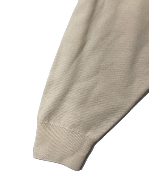 JOHN SMEDLEY（ジョンスメドレー）JOHN SMEDLEY (ジョンスメドレー) クルーネックウールニット アイボリー サイズ:Mの古着・服飾アイテム