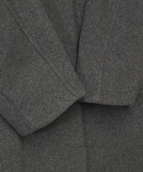 Adam et Rope（アダム エ ロペ）Adam et Rope (アダム エ ロペ) ベルテッドオーバーサイズロングコート グレー サイズ:Freeの古着・服飾アイテム