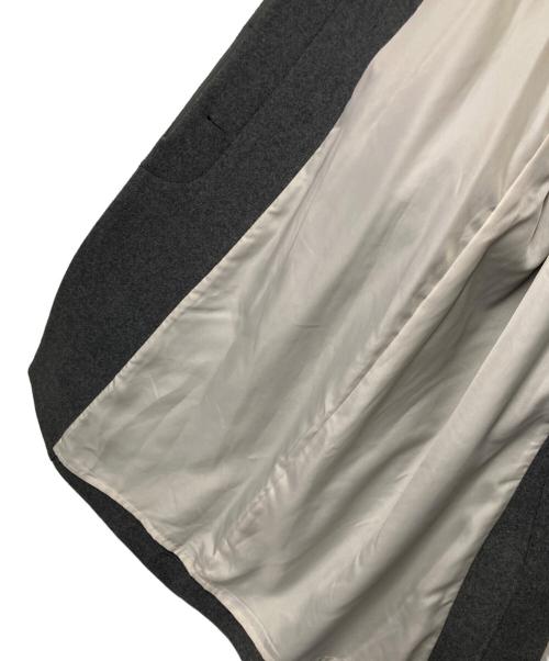 Adam et Rope（アダム エ ロペ）Adam et Rope (アダム エ ロペ) ベルテッドオーバーサイズロングコート グレー サイズ:Freeの古着・服飾アイテム