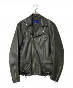 URBAN RESEARCHアーバンリサーチ）の古着「ラムレザーダブルライダースジャケット」｜グレー
